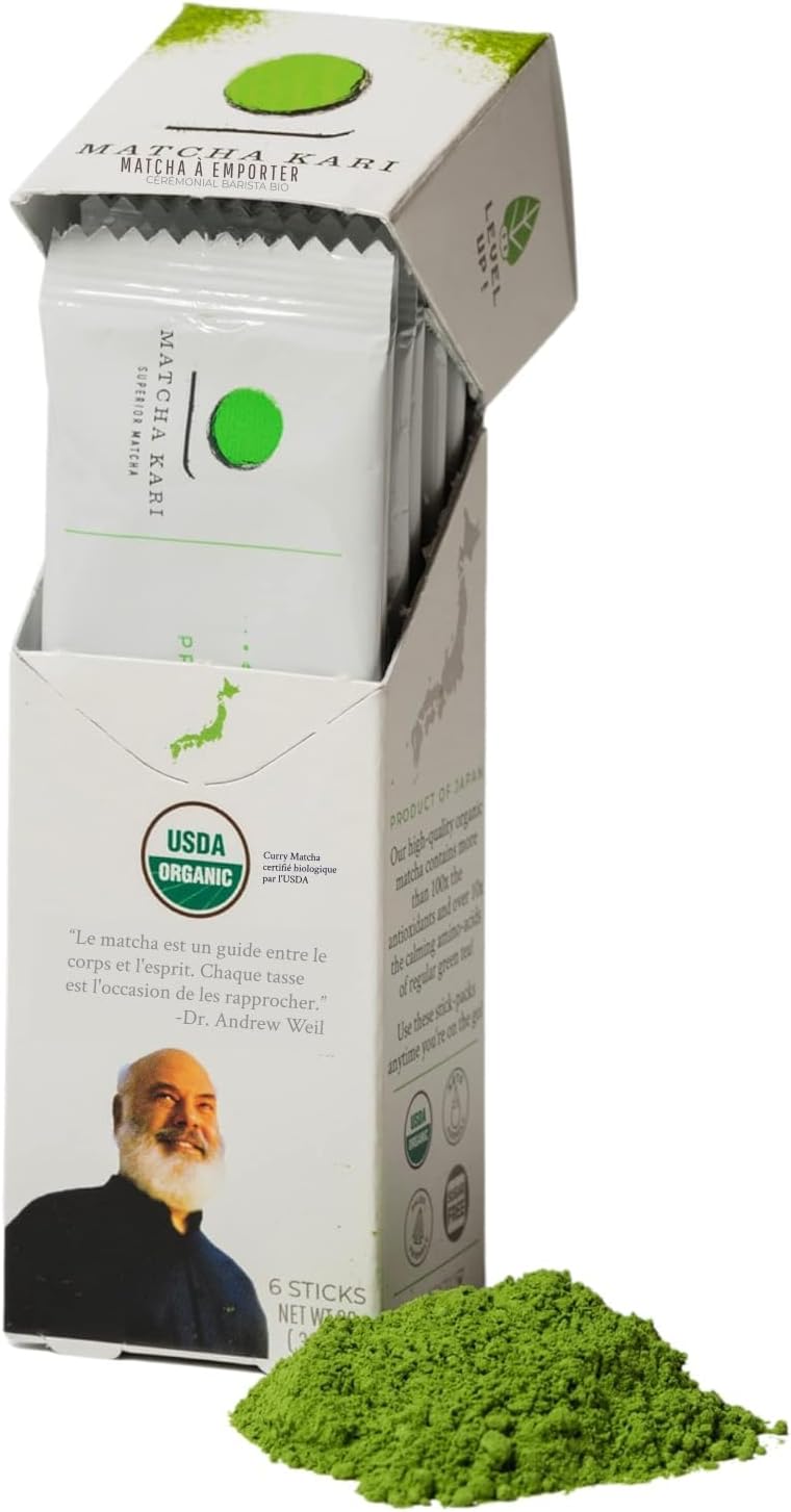 Matcha Kari Organic Green Tea Powder Sticks - Image 5